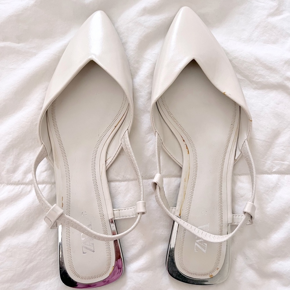Zara flat shoes